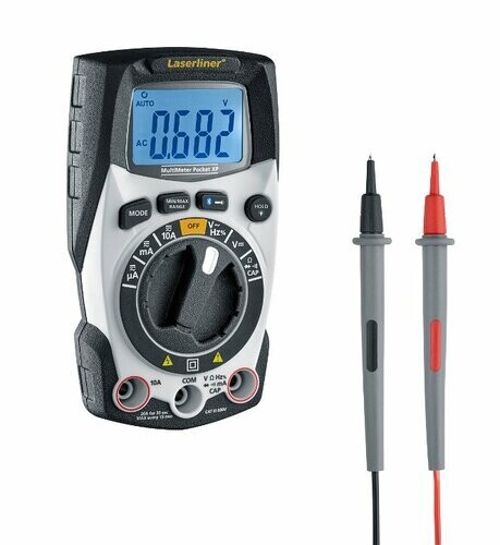 Multimetro Digitale Bluetooth CAT III-IV 600 V LASERLINER MULTIMETER POCKET XP 083.036A