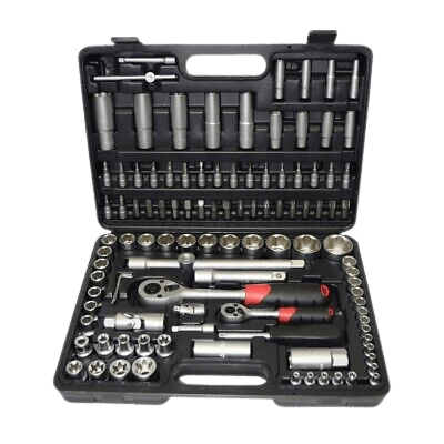 FERMEC BGS 2287 CASSETTA 108PZ CRICC 1/4-1/2" +BUSSOLE+INSERTI