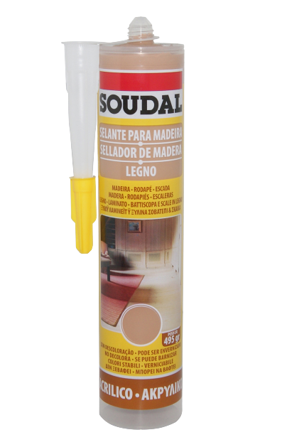 SOUDAL SILICONE ACRILICO CILIEGIO 300ml NUETRO