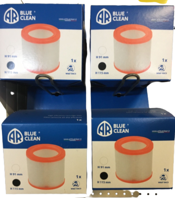 ANNOVI FILTRO CARTUCCIA ALTA EFFICIENZA X ASPIRAPOLVERE 3670 H115mm