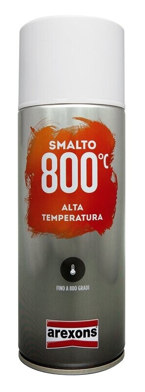 Smalto 800°C Alta Temperatura 400ml NERO