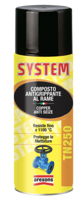 AREXONS System TN250 Composto Antigrippante Al Rame 400ml