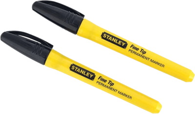 STANLEY PENNARELLO NERO PUNTA FINE CONFEZIONE 2pz