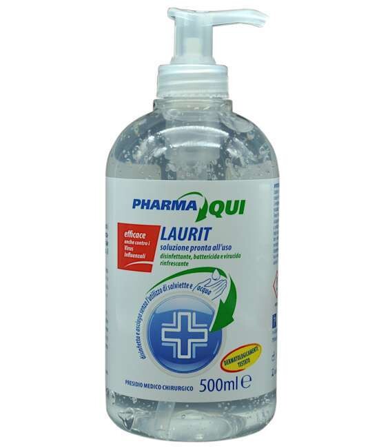 LAURIT GEL MANI DISINFETTANTE SENZA ACQUA  500ml