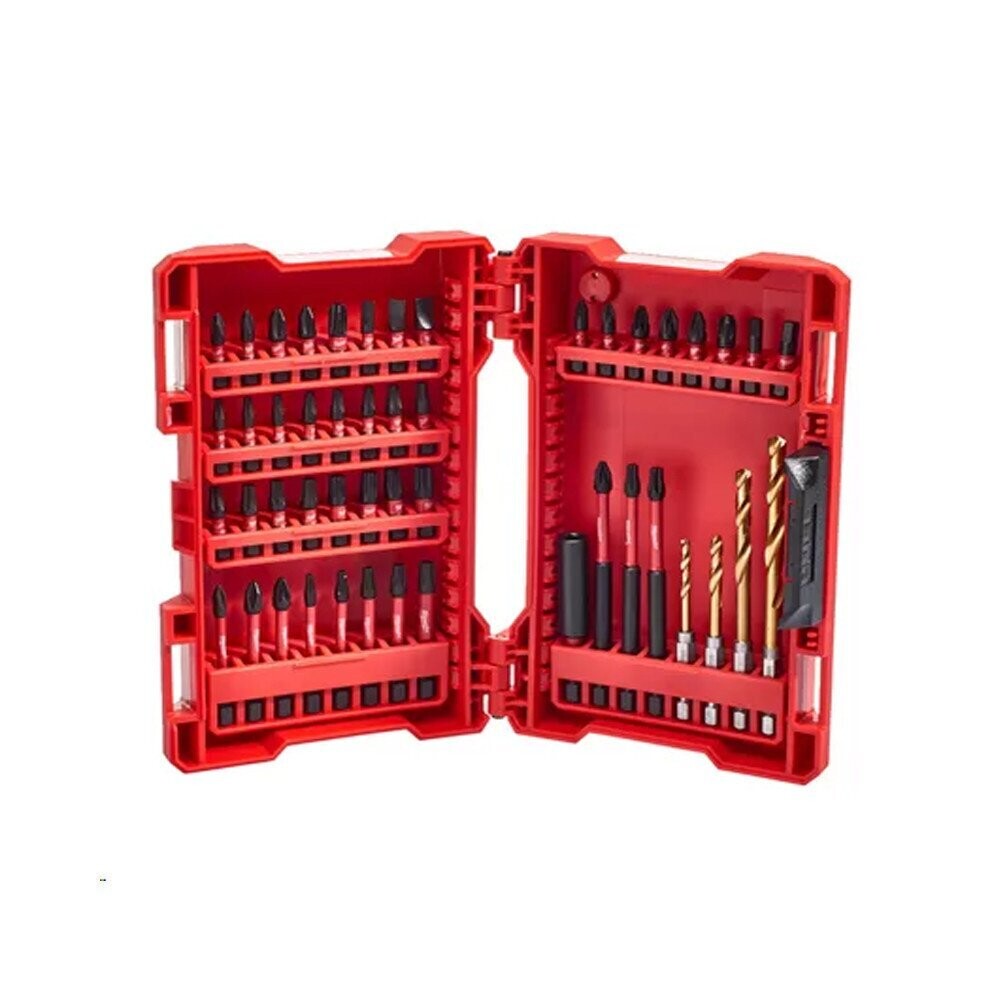 MILWAUKEE SET 48pz INSERTI + PUNTE SHOCKWAVE