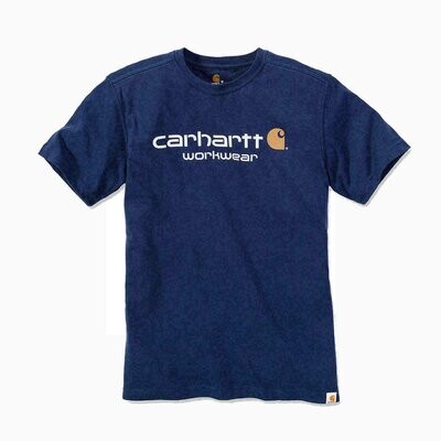 CARHARTT T-SHIRT BLUE NAVY