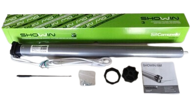 Attuatore elettrico tubolare radiocomandato COMUNELLO SHOWIN S45 30N C/RIC cod. MS45RM30H0B00A