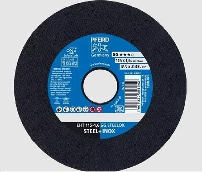 PFERD DISCO DA TAGLIO 115X1,6 A46 CONFEZIONE DA 25PZ