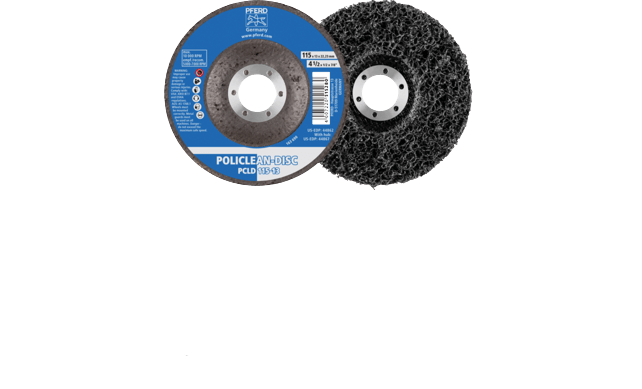 PFERD DISCO POLICLEAN® PCLD D115-13 CONFEZIONE DA 5PZ