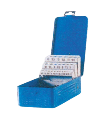 CASSETTA PORTA PUNTE (VUOTA) IN METALLO DA 1 A 13X0,5 (X 25 PZ)