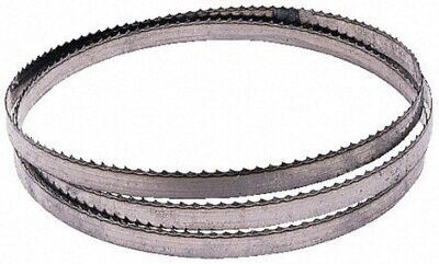 SBM Uddeholm Lama Per Sega A Nastro Per Legno – 5100 X 25 X 0,7 Mm, Passo Denti 10 Mm, Acciaio Svedese, Per Taglio Longitudinale E Trasversale Di Legno Morbido E Duro