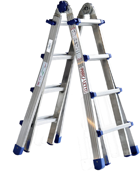 MARCHETTI SCALA TELESCOPICA 12+12 BLACK66