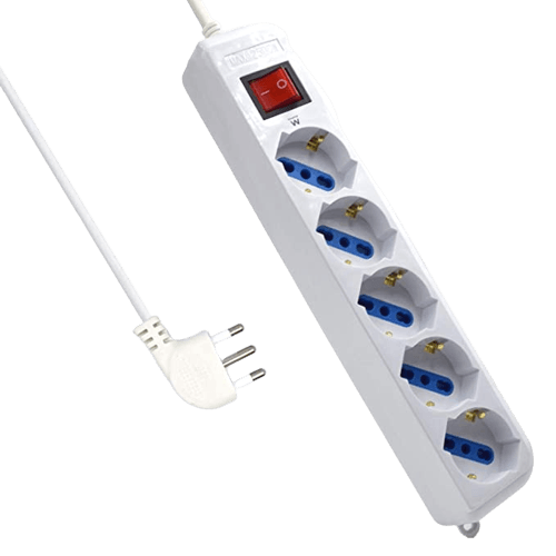 VB MULTIPRESA 16A-5 PRESE+INTER BIPA CAVO+SPINA 16A P40