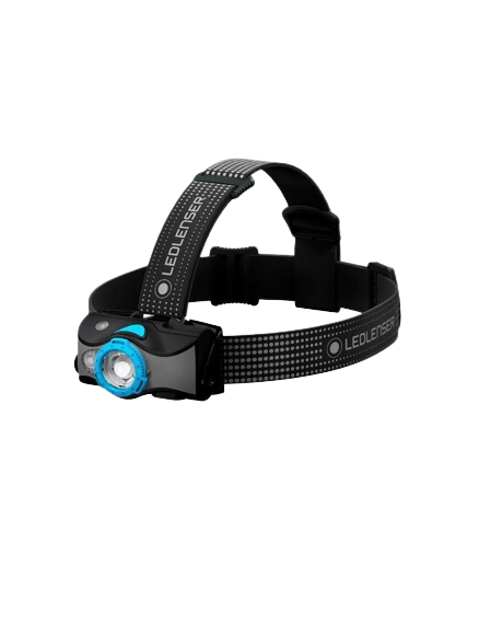 LEDLENSER TORCIA FRONTALE MH8 RICARICABILE RGB A MAX POW 400 LUMEN(600 BOOST) 7h AU