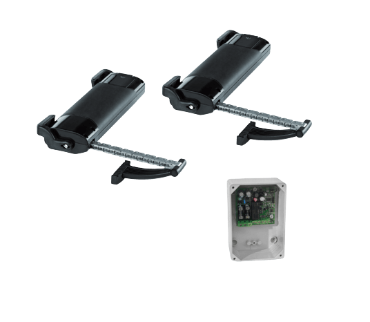 COMUNELLO ATTUATORE KIT SMART TWIN 230V NERO (2 ATTUATORI+CENTRALINA)