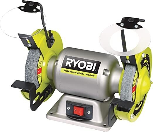 RYOBI SMERIGLIATRICE DA BANCO CON MOLE RYOBI SMERIGLIATRICE DA BANCO CON MOLE