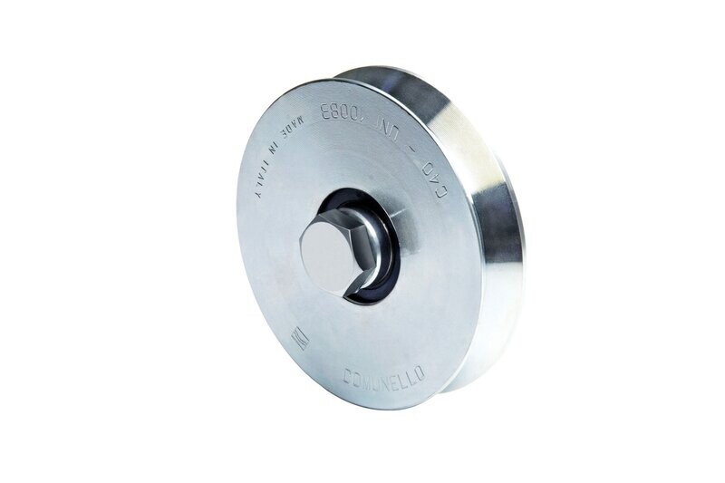 Ruota con cuscinetto Comunello per cancelli scorrevoli cod.COMU300V-120