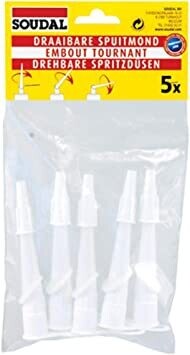 SOUDAL TWISTY BECCUCCIO SILICONE ORIENTABILI
