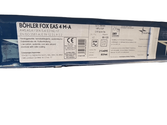 ELETTRODO FOX EAS 4 M-A E316L D.3,2 CONF.63pz cod.85944