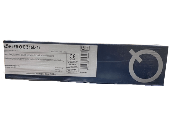 ELETTRODO BÖHLER Q E 316L-17 2,5X30 CONF.220pz cod.75312