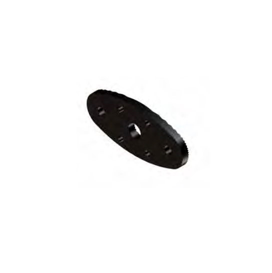 TORBEL SPESSORE 3mm OVALE PER FERMO A CALAMITA, COLORE: BIANCO