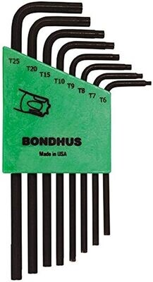 BONDHUS 31832 SET BRUGOLA TORX T6-T25 8PZ