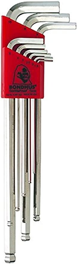 BONDHUS 17099 SET BRUGOLA 1,5-10 mm 9 PZ