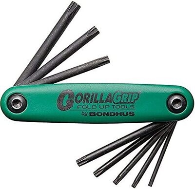 BONDHUS 12634 SET BRUGOLA TORX T9-T40 8PZ