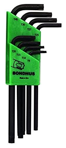 BONDHUS 32434 SET BRUGOLA TORX TR9-TR40 8P