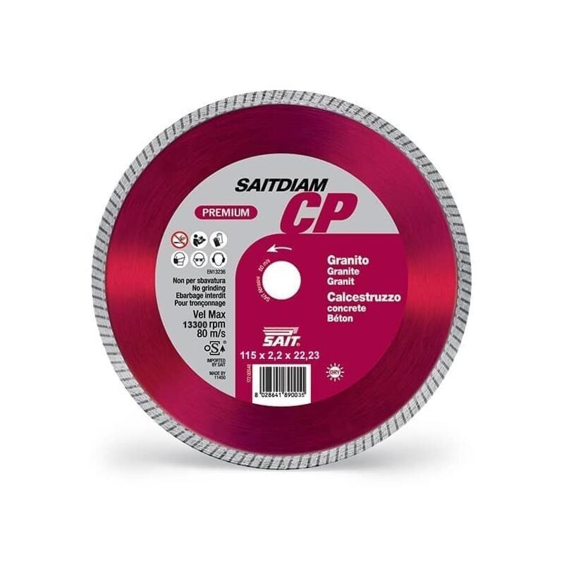 SAIT DISCO DIAMANTATO GRANITO/CALCESTRUZZO