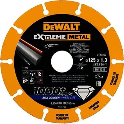 DEWALT DISCO DA TAGLIO EXTREME