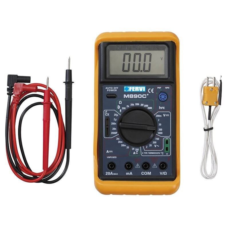 FERVI MULTIMETRO DIGITALE T050