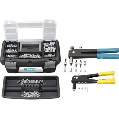 FERVI SET RIVETTATRICI CON RIVETTI S018