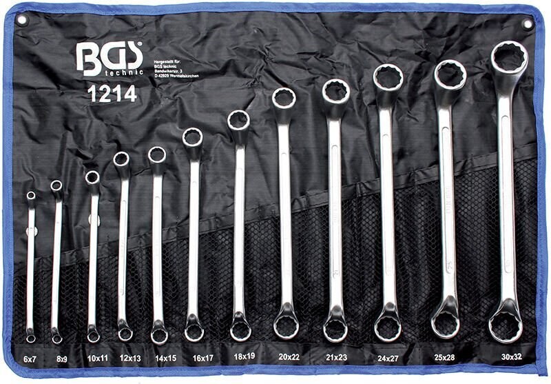 FERMEC SET 12 PZ CHIAVI POLIGONALI
