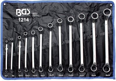 FERMEC SET 12 PZ CHIAVI POLIGONALI