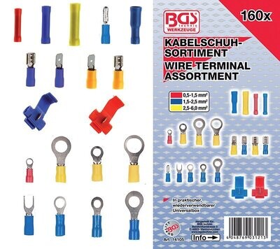 FERMEC BGS 14105 ASSORTIMENTO CAPICORDA 160pz