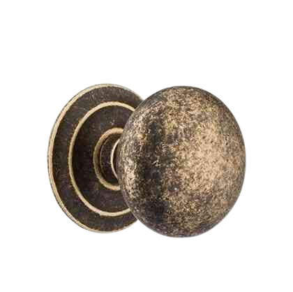REGUITTI 56PF POMOLO FISSO COSMO D.75 OTTONE ANTICO