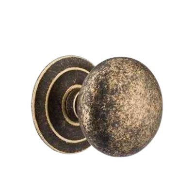 REGUITTI 56PF POMOLO FISSO COSMO D.75 OTTONE ANTICO