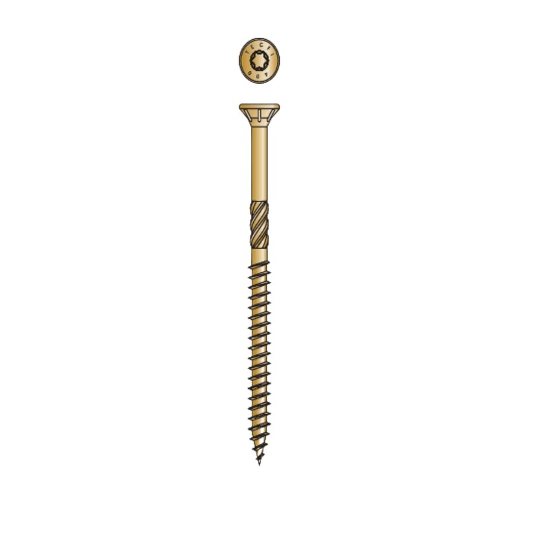 VITE TRUCIOLARE TPS TX10 BRONZATA CONFEZIONE DA 500PZ