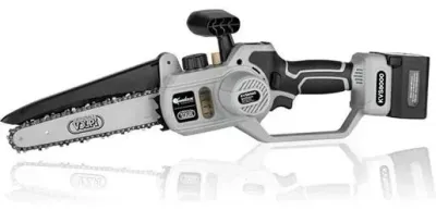 VOLPI MOTOSEGA A CATENA CON 2 BATTERIE KVS8000 21.6V- 4AH BARRA 8