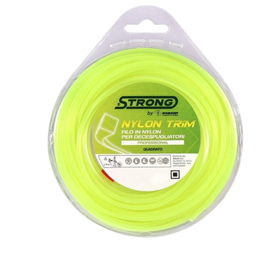 FILO DECESPUGLIATORE QUADRO D.430 MT IN NYLON FLUO EXTRA FILO DECESPUGLIATORE QUADRO D.430 MT IN NYLON FLUO EXTRA