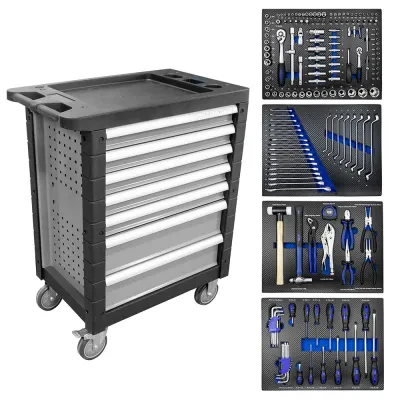 FERMEC CARRELLO PORTA UTENSILI 7 CASSETTI CON 172 UTENSILI INCLUSI