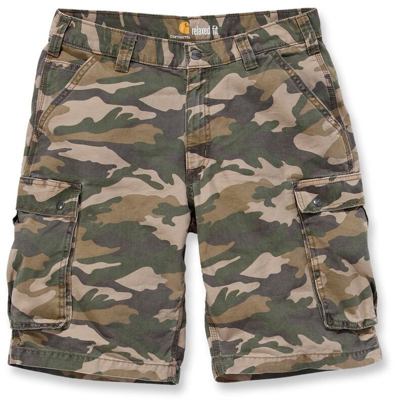 CARHARTT CARGO SHORT KHAKI MIMETICI