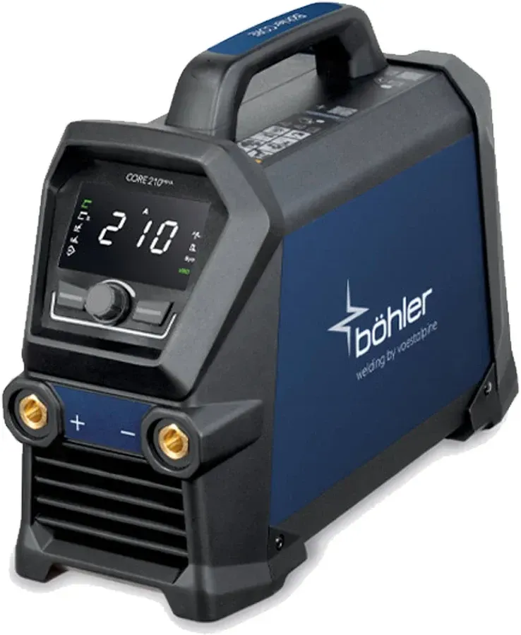 BOHLER SALDATRICE CORE 210A MMA ELETTRODO *NEW* PULSATA -RUT-BAS-CEL