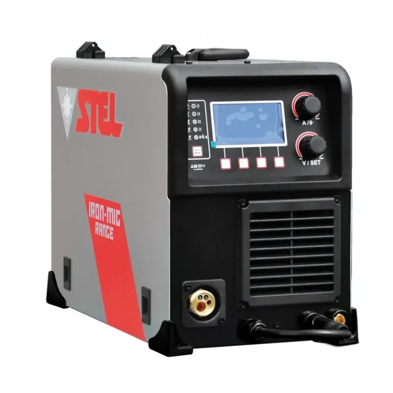 STEL SALDATRICE IRON MIG 221P MULTI INVERT.SYN PULS -DP/PULS MMA-MIG-TIG