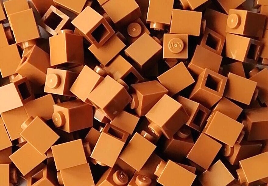 100 x Braun/Medium Nougat