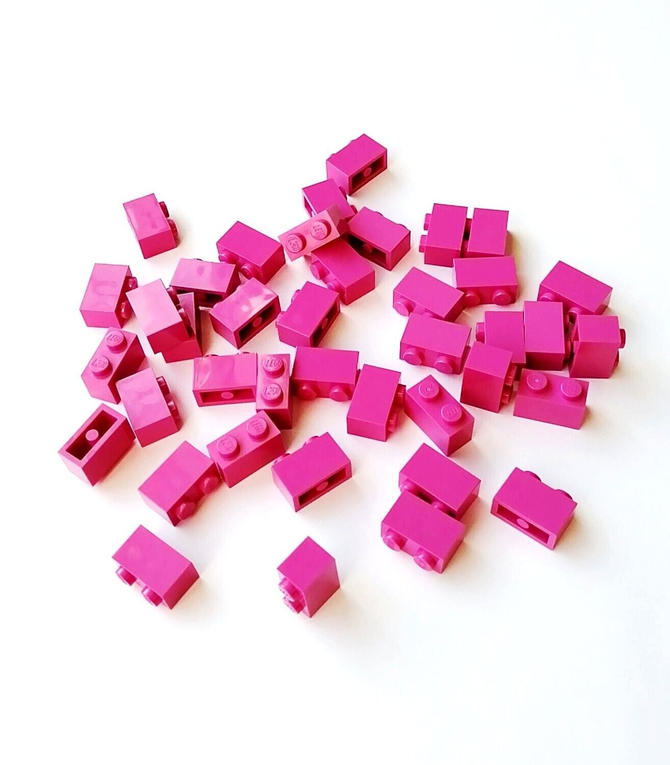 100 x Dunkelpink/Dark Pink
