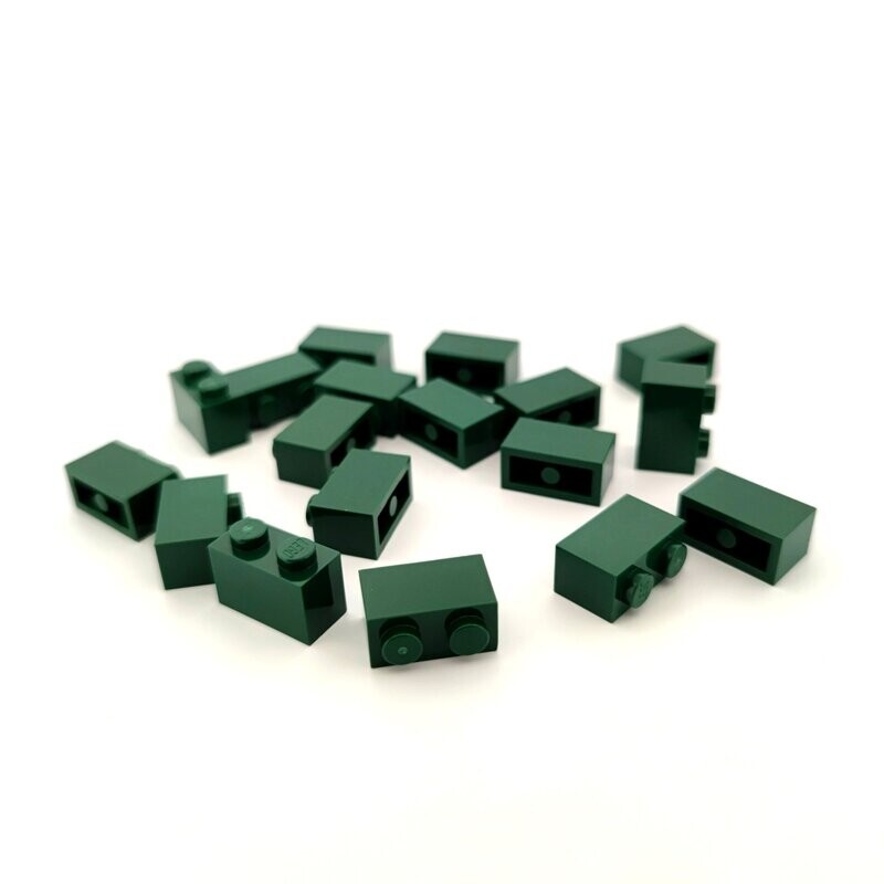 100 x Dunkelgrün/Dark Green