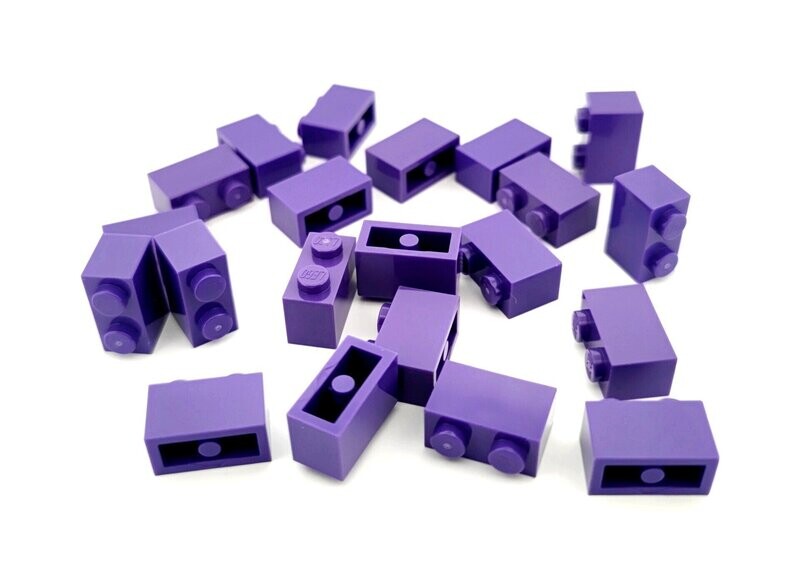 100 x Dunkellila/Dark Purple