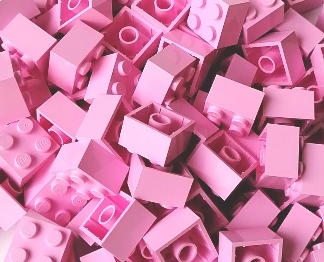 100 x Hellpink/Bright Pink